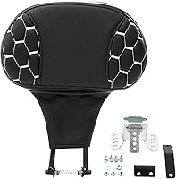 Vista 28 de C.C. RIDER Pasajero Respaldo Pad Razor Chopped Tour Pack para Harley Davidson Touring CVO Street Glide Road Glide Electra Glide 2014 en adelante