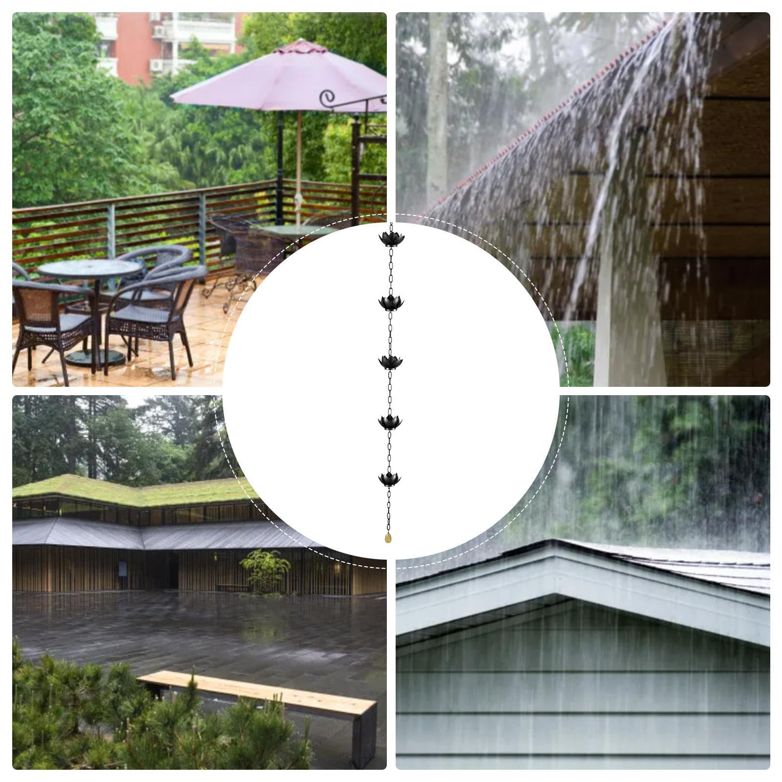 Cadena De Lluvia Para Canalones Cadena De Lluvia Para Canalo | Envío Gratis