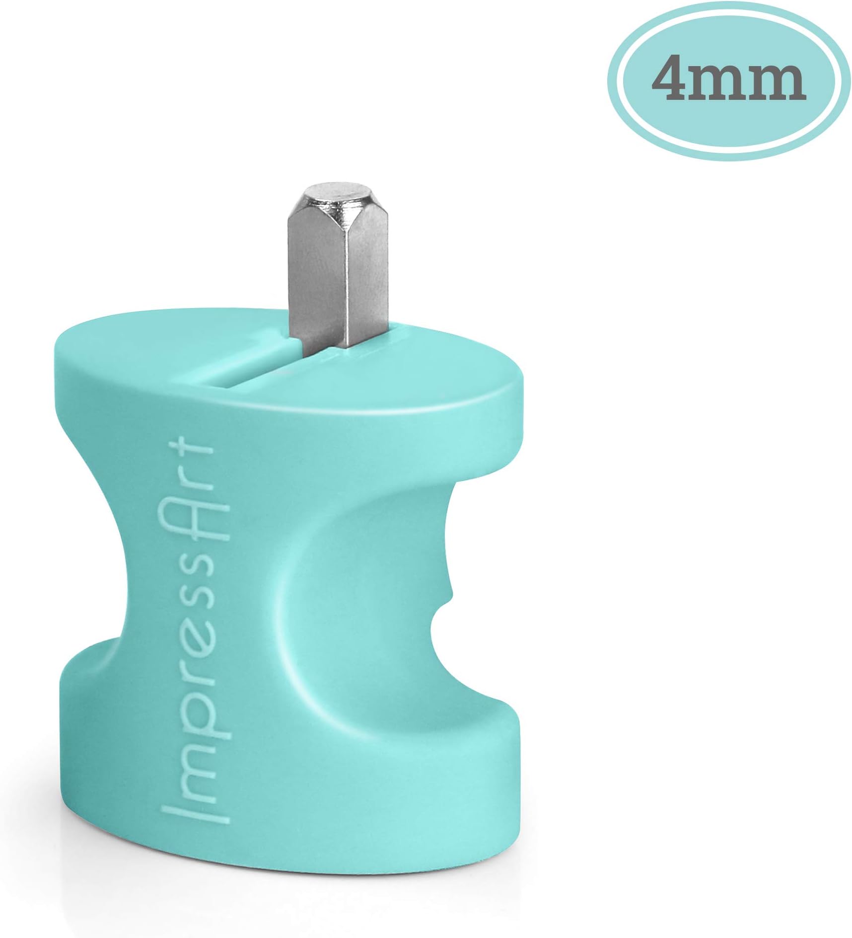 Simple Strike Metal Stamping Jig, Easy-Grip Stamp Holder for Metal Hand Stamping (4mm)