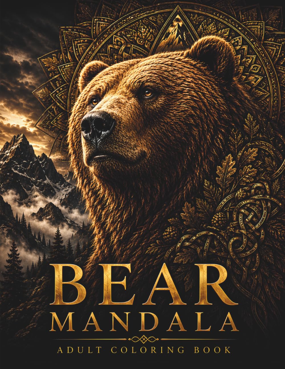 Bear Mandala Coloring Book: 30 Premium Bear Mandalas Featuring Sacred Geometry, Woodland Landscapes, Botanical Designs, and Intricate Patterns for ... (StillHaven Animal Mandalas Collection)