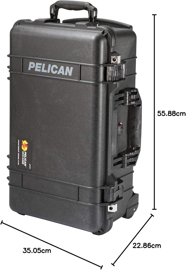 Amazon.co.jp: PELICAN ハードケース 1510 ノーフォーム ブラック 26.9