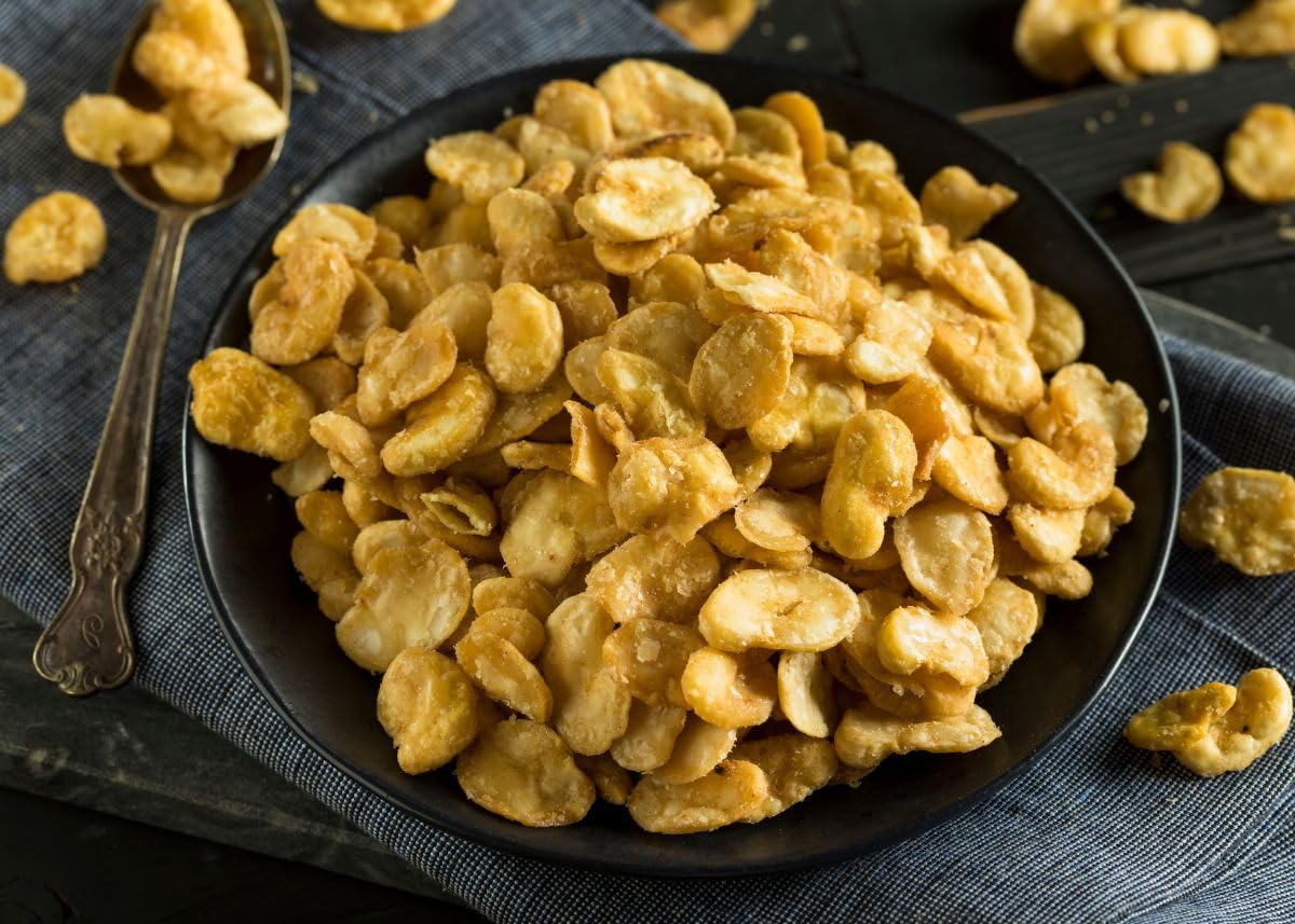 Habas Fritas 1 Kg - Origen España - cocinado con aceite de girasol alto oleico - Pelluz