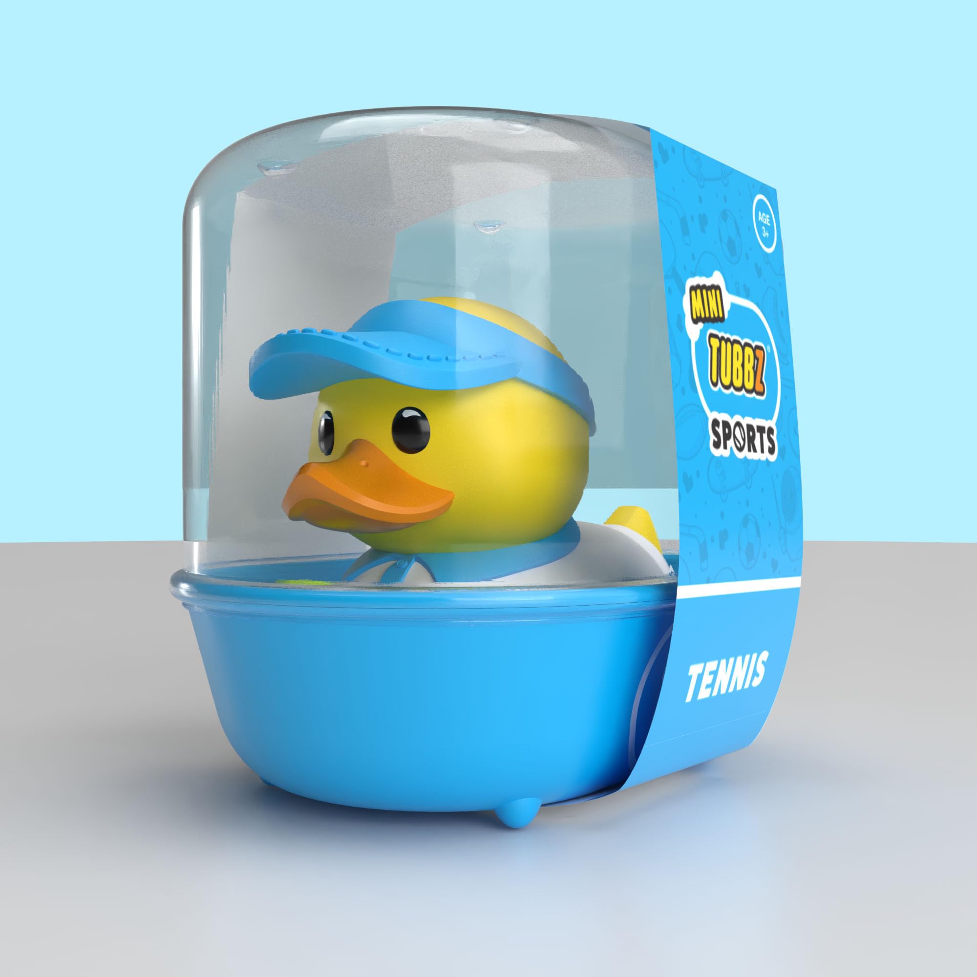 TUBBZ Mini: Sports - Tennis Cosplaying Rubber Duck Vinyl Figure, Tennis (Mini), 5 cm - Image 2