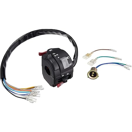 Amazon キタコ Kitaco ヘッドライトon Offスイッチキット モンキー Monkey ゴリラ 756 バイク電装用スイッチ 車 バイク