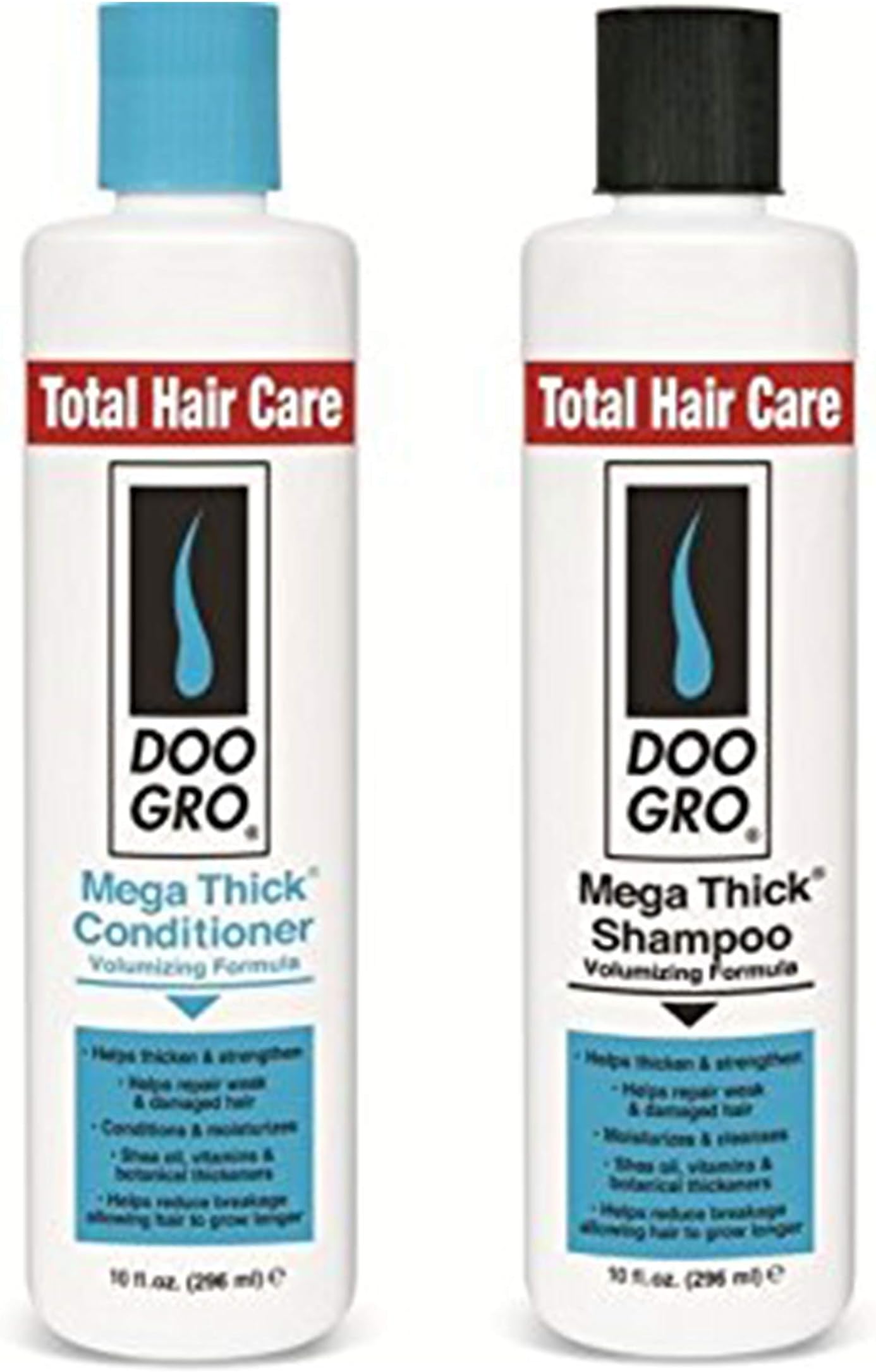 Doo GroMega Thick Volumizing Shampoo and Conditioner Duo Pack 300 milimeter