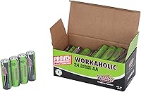 Vista 14 de Interstate Batteries Batería alcalina de 9 voltios (paquete de 12) Baterías multiusos de alto rendimiento de 9 V - Workaholic (DRY0196)