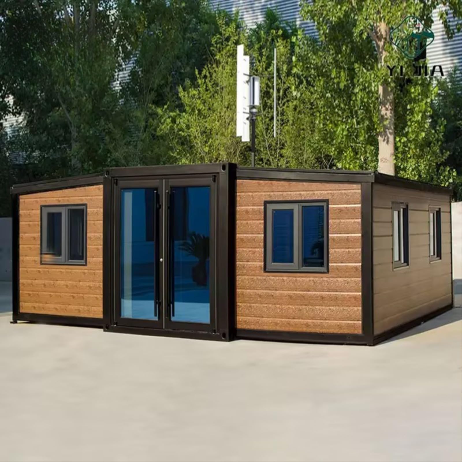 Mobile Tiny Home, Prefab Container House, 20ft, 30ft & 40ft, with