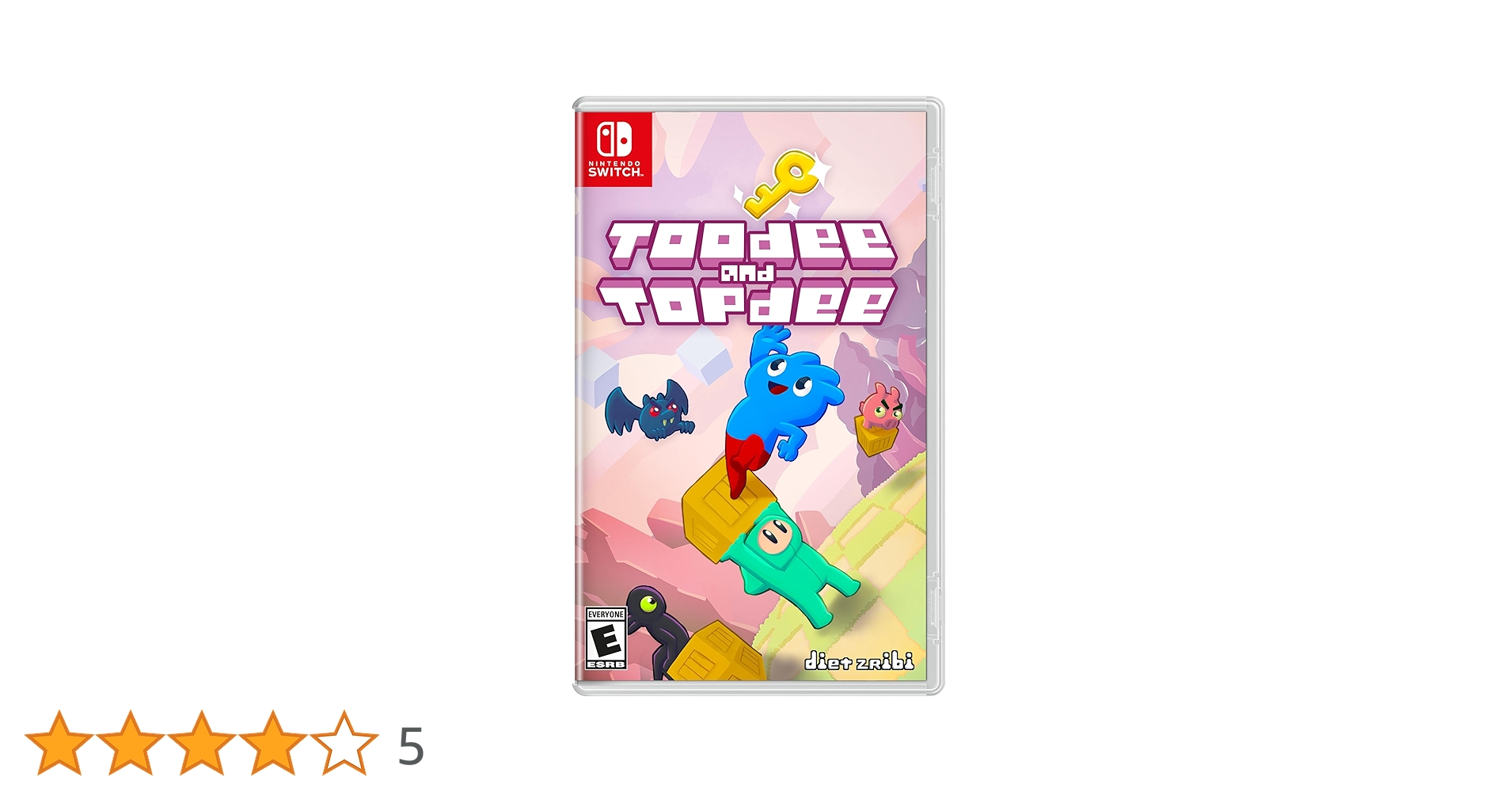 Toodee and Topdee スイッチ トゥーディー&トップディー Toodee and Topdee (Limited Run Games) : Amazon.ca: Video Games