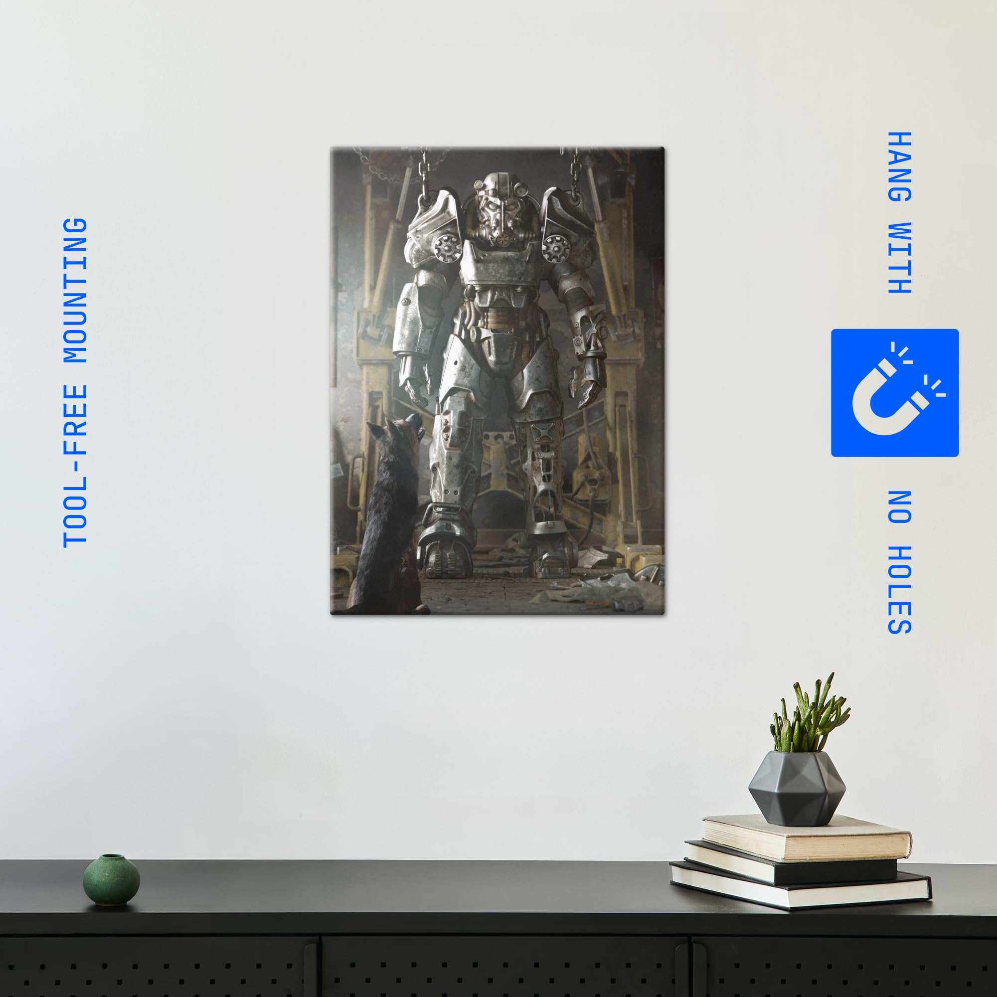 Amazon.com: Displate Official Fallout Metal Poster Magnetic
