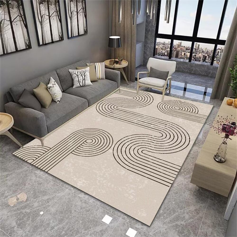 Tapis doux haute résistance pour un salon ou une cuisine durable