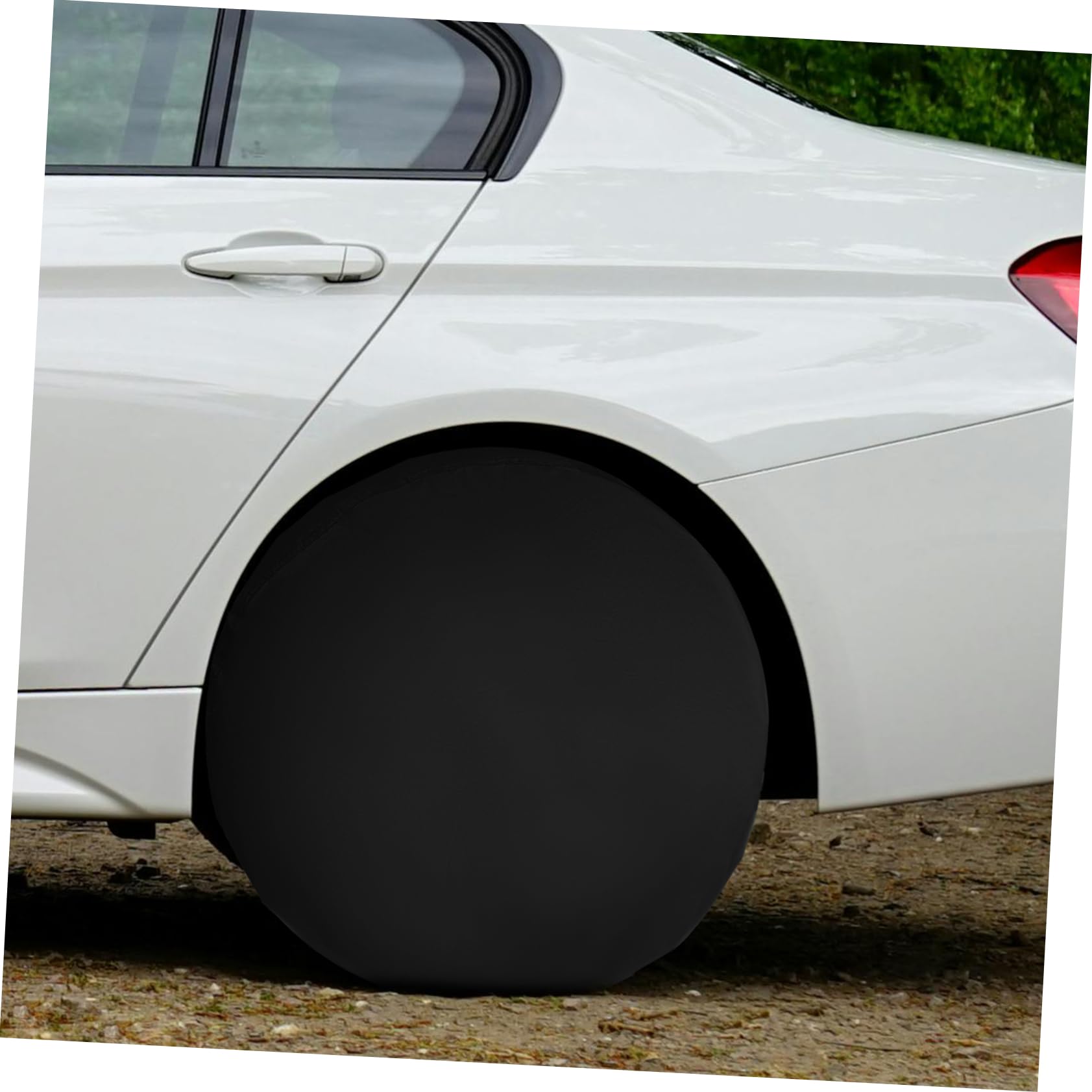 UKCOCO 4 Fundas de Neumáticos de Oxford, Protección para Neumáticos, para Camiones SUV Remolques y Caravanas en Almacenamiento