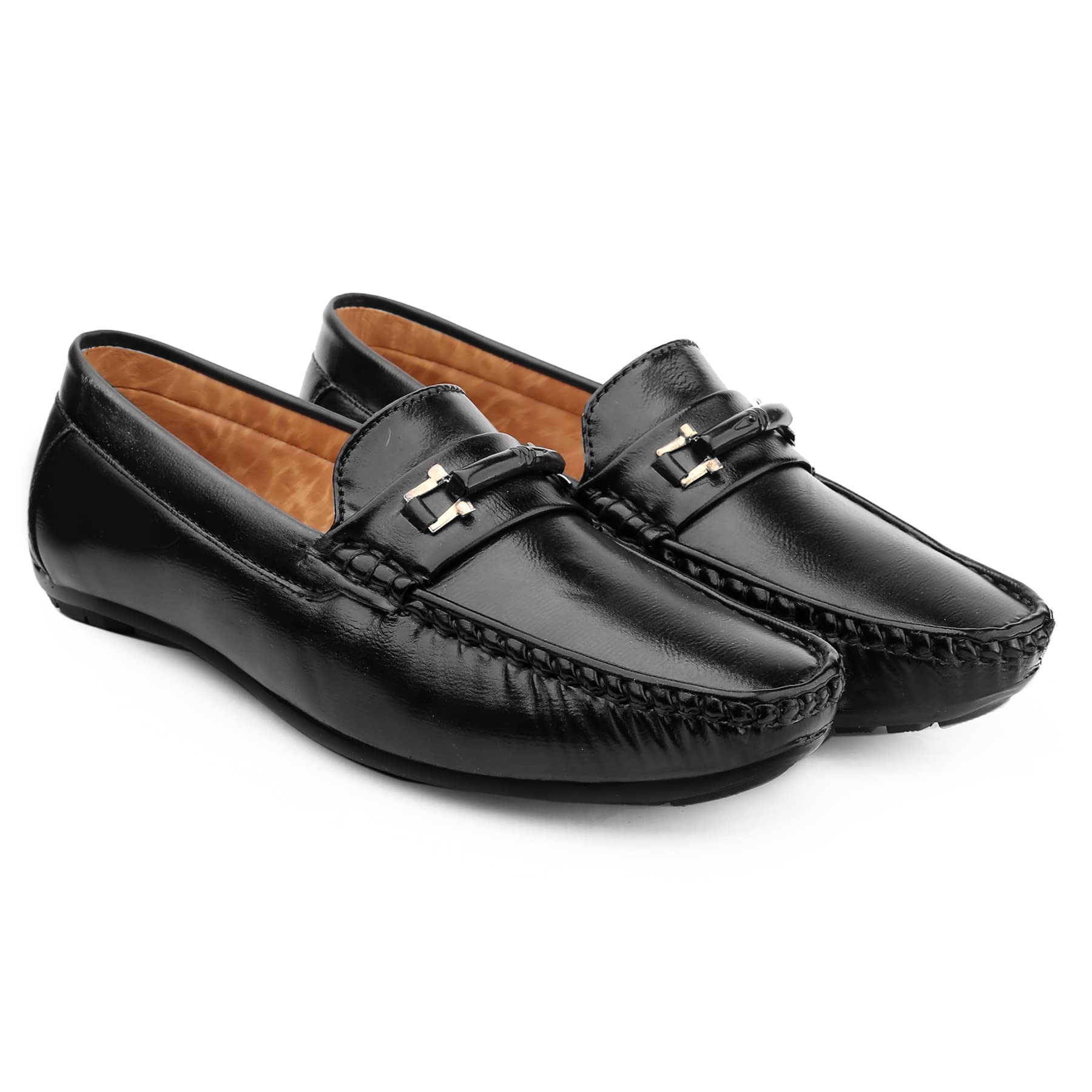 leathersofty Trendy Loafer for Men | Stylish & Comfortable with Soft Cushioned Insole | Hand-Stitched Design for Trendy-picture-11