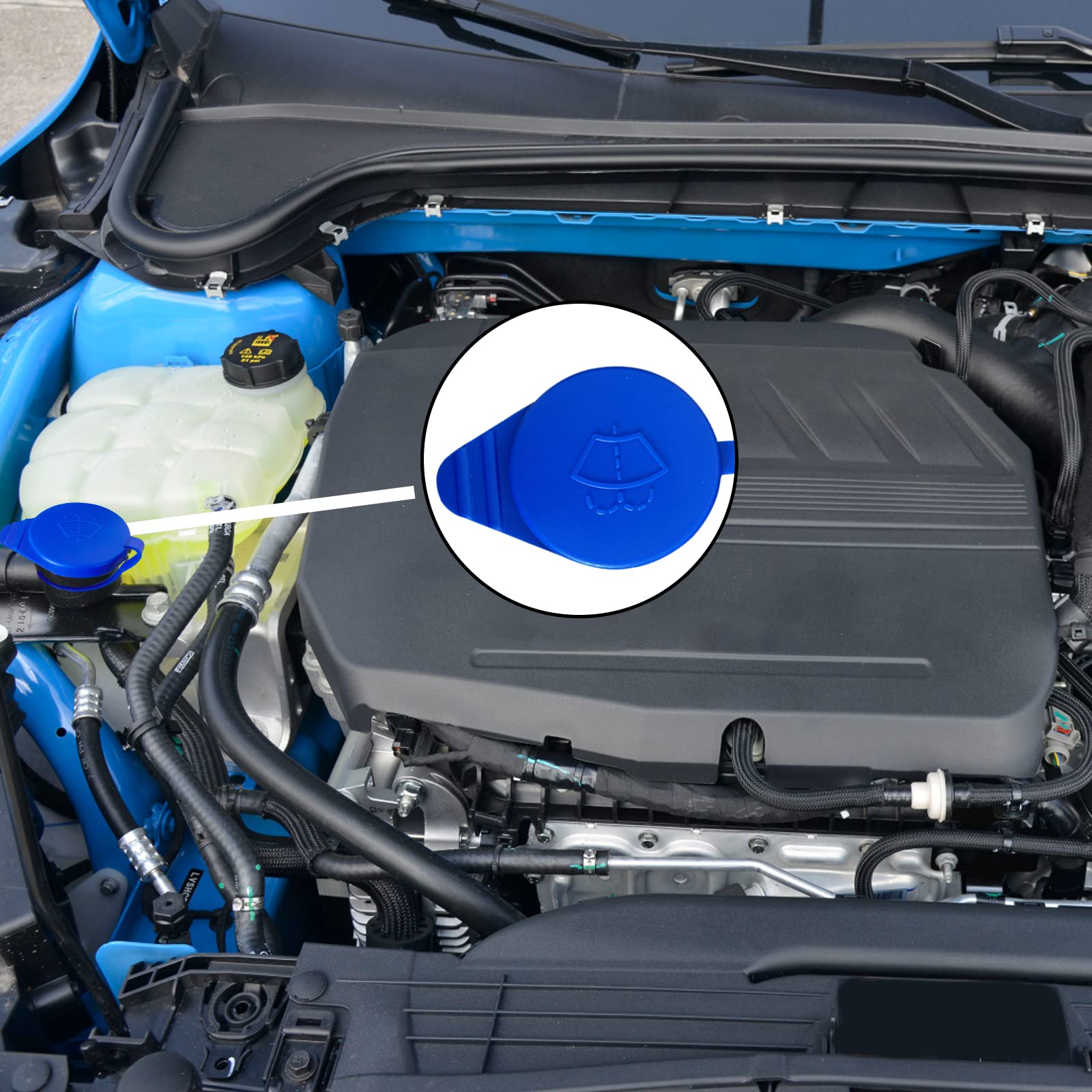 Tapa De Plástico Para Depósito De Lavadora Para Ford Focus E