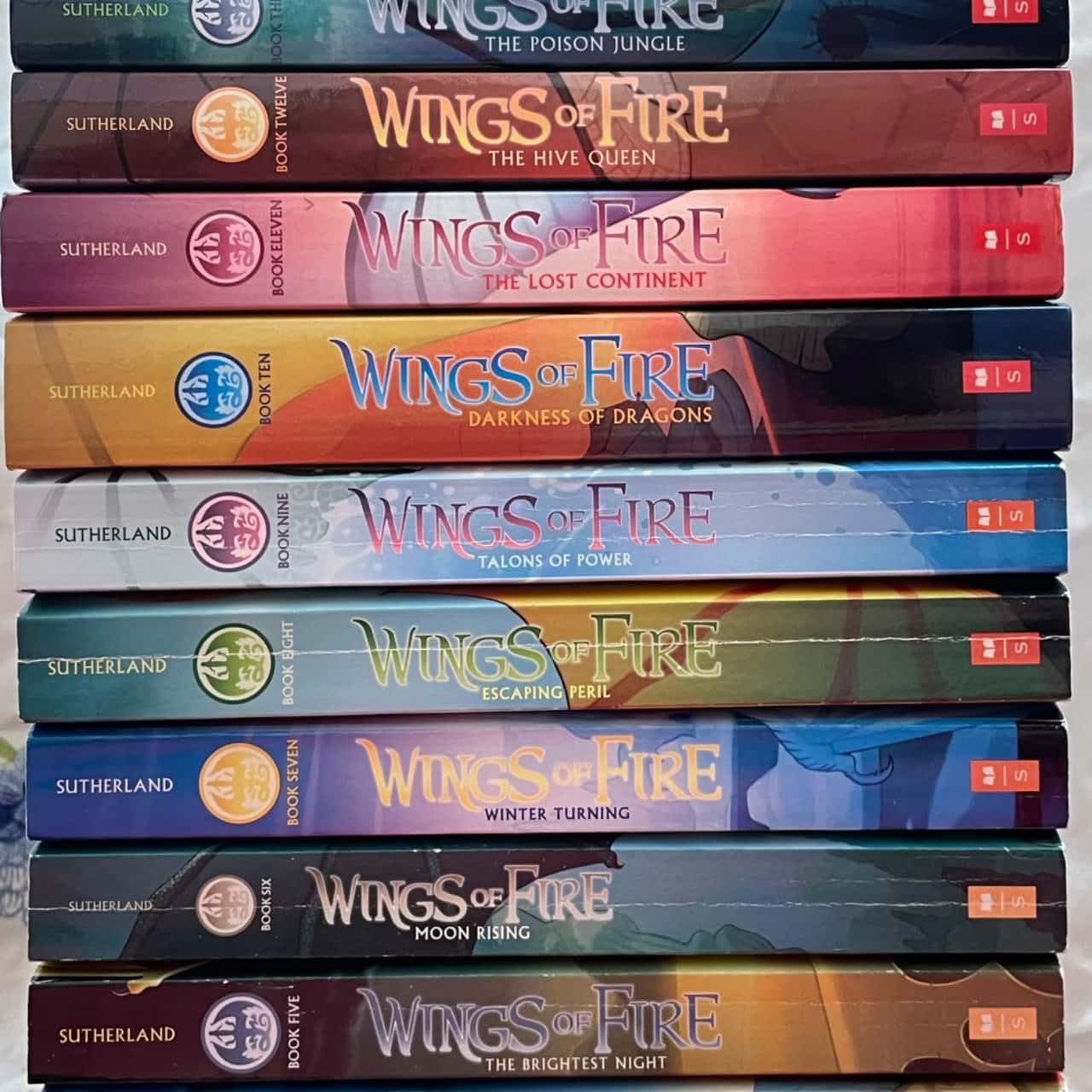 Amazon.com: Wings of Fire Series Complete 1 - 17 Books Set: (Books