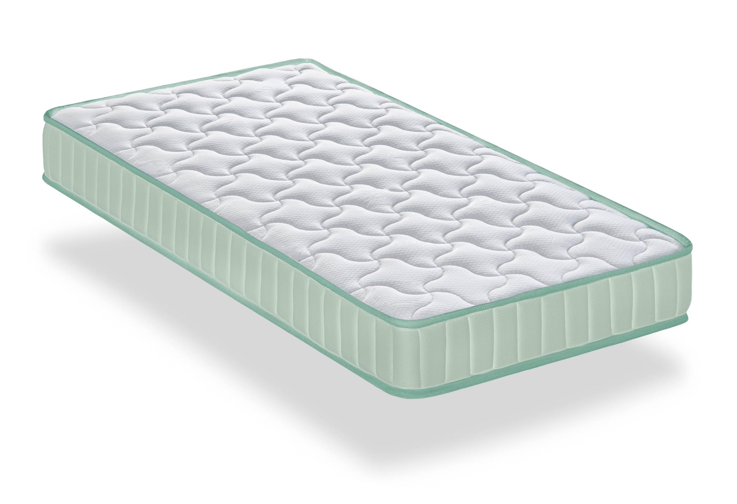 Dormio Breathable Memory Foam Cot Mattress Anti Dust Mite Anti-Bacterial High Density Eliocel Core Size 70 x 140 x 12 cm