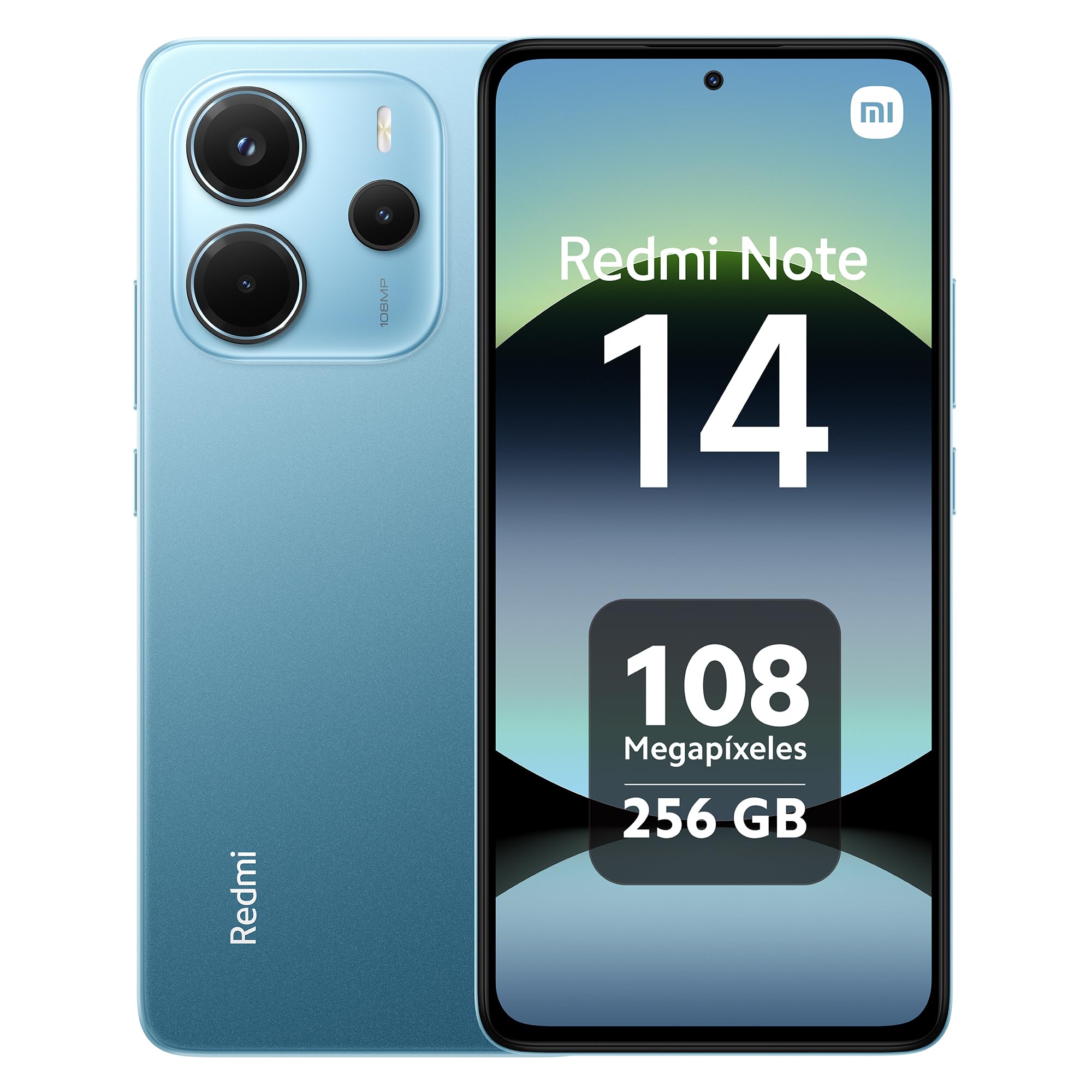 XIAOMI Redmi Note 14 - Smartphone de 6+128GB, Pantalla de 6.67" AMOLED FHD+ 120Hz, MediaTek Helio G99-Ultra, cámara de 108MP, TurboCharge 33W, 5500 mAh, Cargador no Incluido, Negro (Versión ES) — view 22