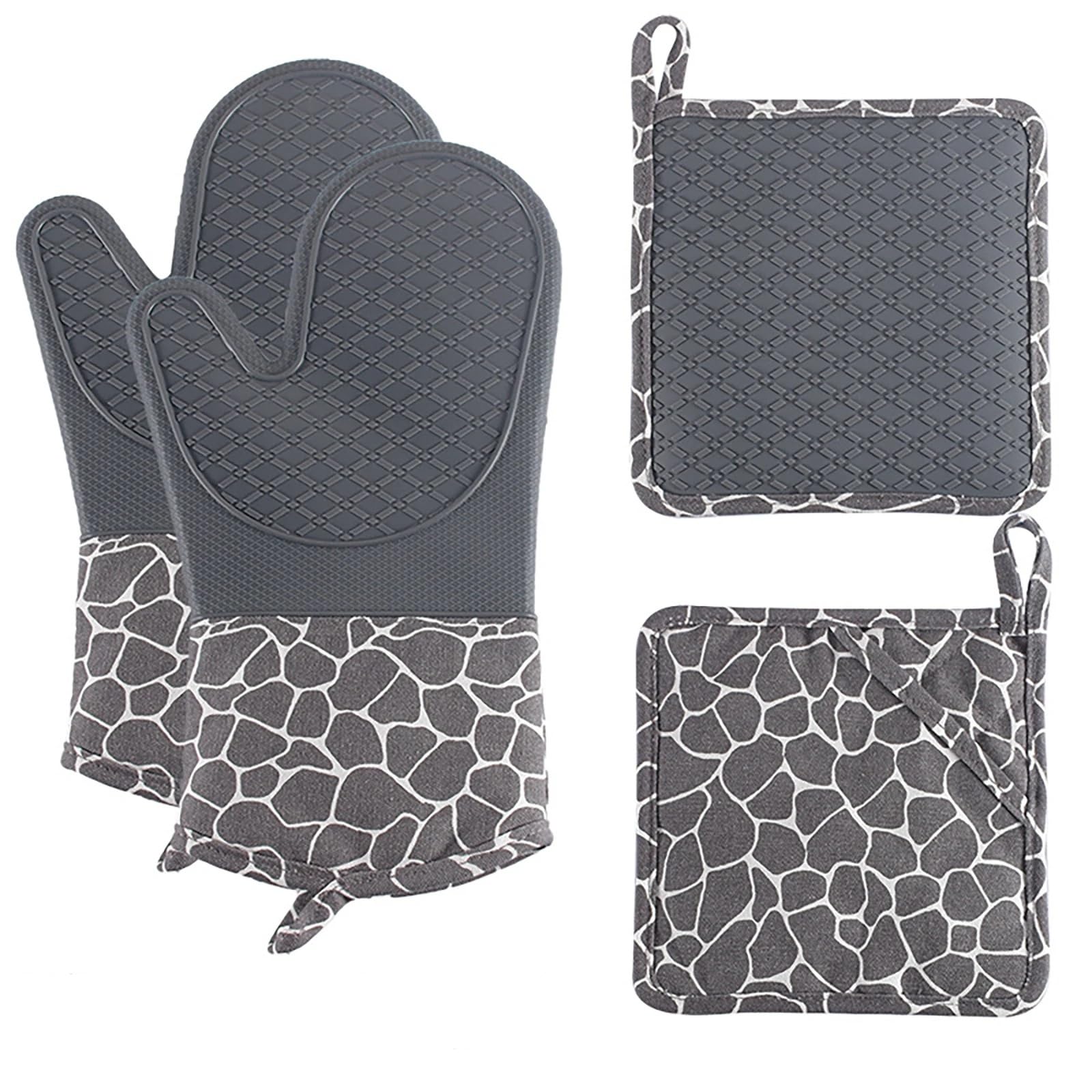 Gants de Cuisine Gants de Four Professionnels en Silicone