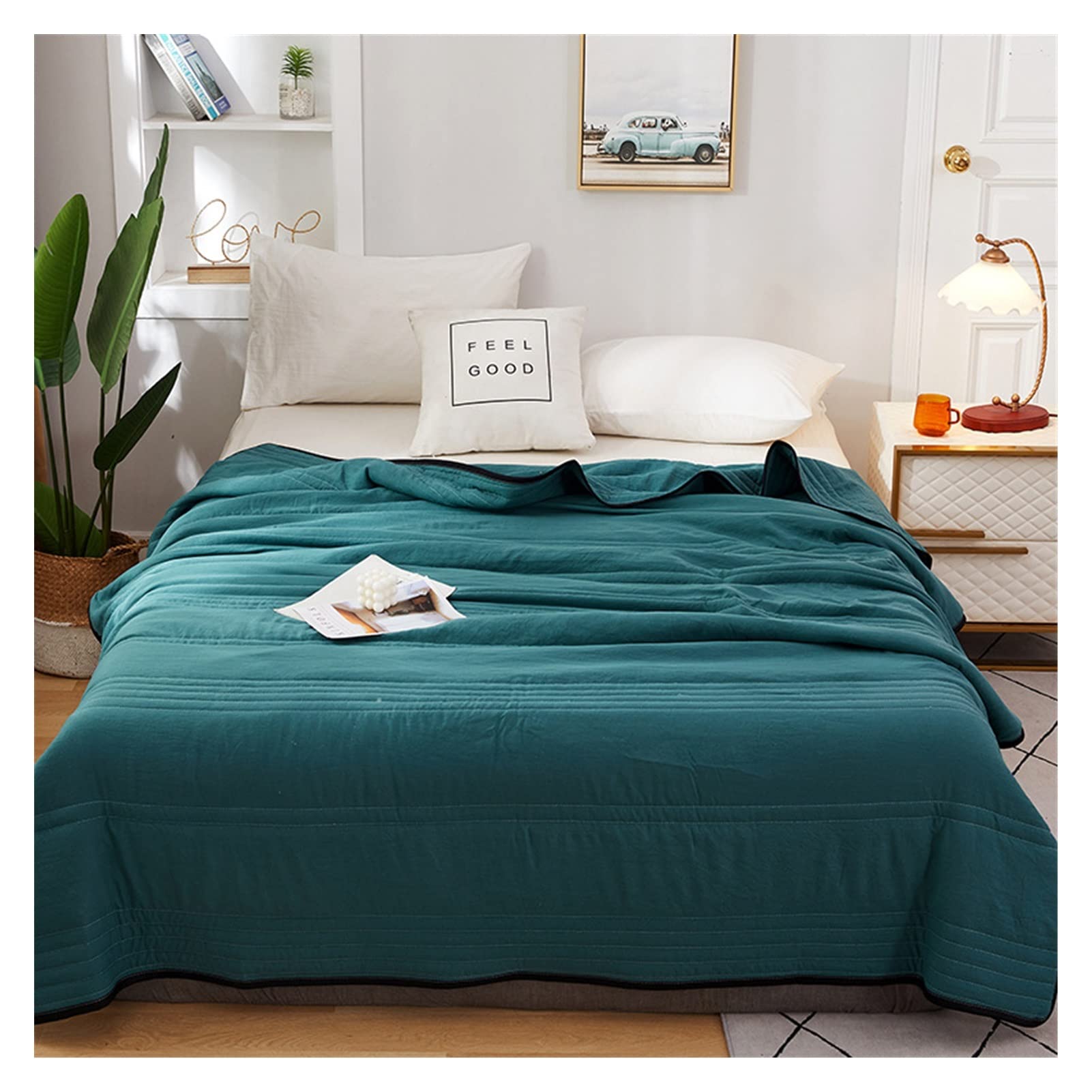 EBzvblxm Cooling Blanket for Summer, Summer Air Condition Cooling Blanket For Bed Hot Sleepers Multicolor Multiple Sizes(As Shown,100x150)