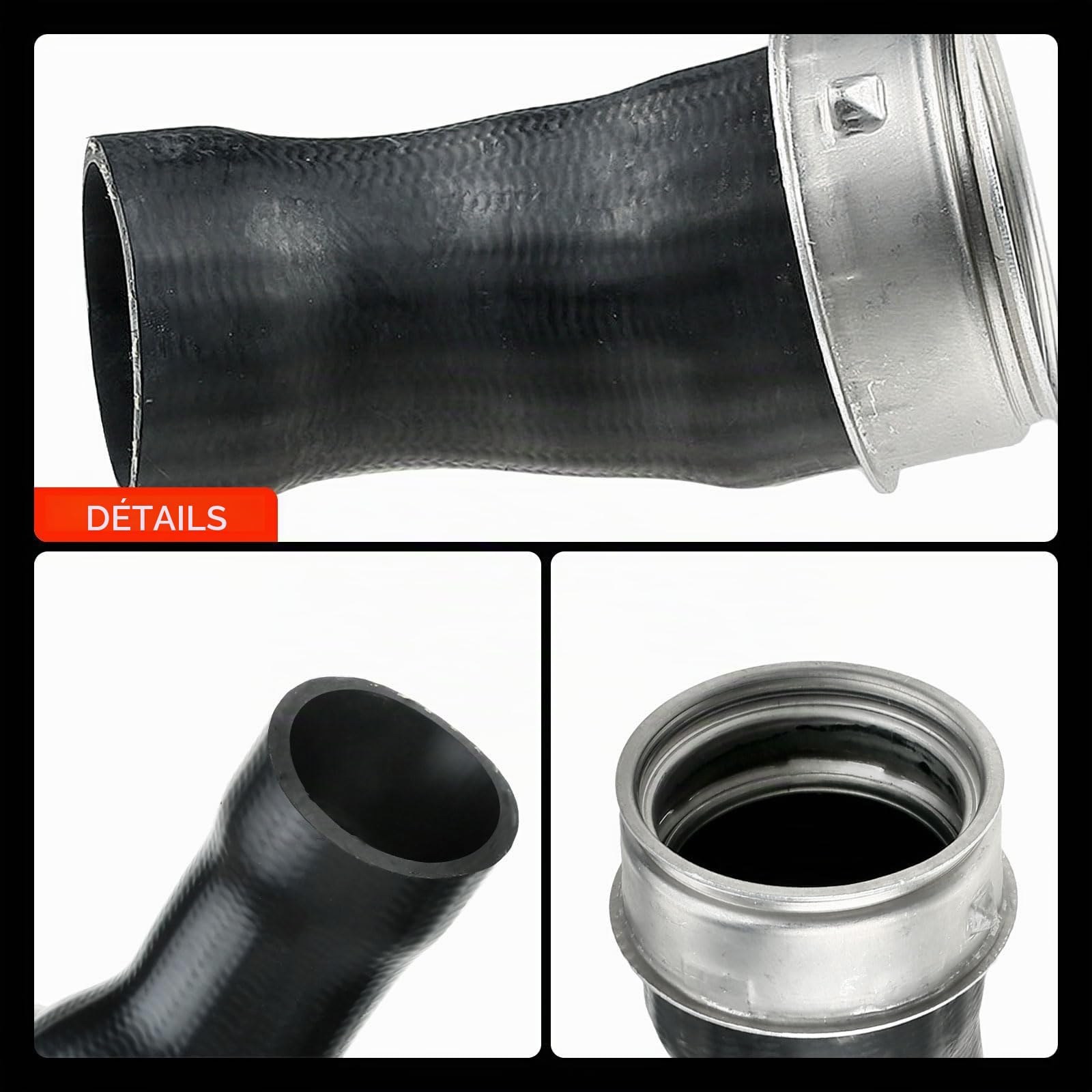 Frankberg Tuyau d'air de suralimentation, tuyau turbo A6640980083 | Compatible avec: