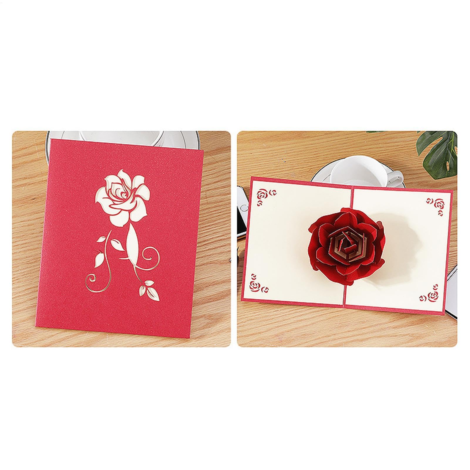 Kartka Z Pozdrowieniami Na ?lub,Kartki Z Pozdrowieniami Kwiat - Karta zaproszenie na ?lub,Z kopert? Zaproszenia ?lubne Kartki z ?yczeniami Papercraft dla Babci