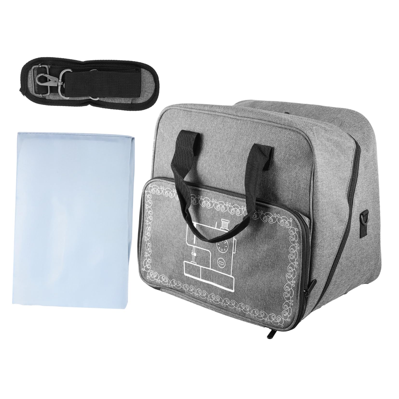 Alipis Borsa per Macchina da Cucire Portatile, Ampio Apertura e Leggera