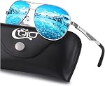 CGID GA61 Premium Al-Mg Pilot Polarized Sunglasses UV400 Mirror for Men Women,with Advanced Case