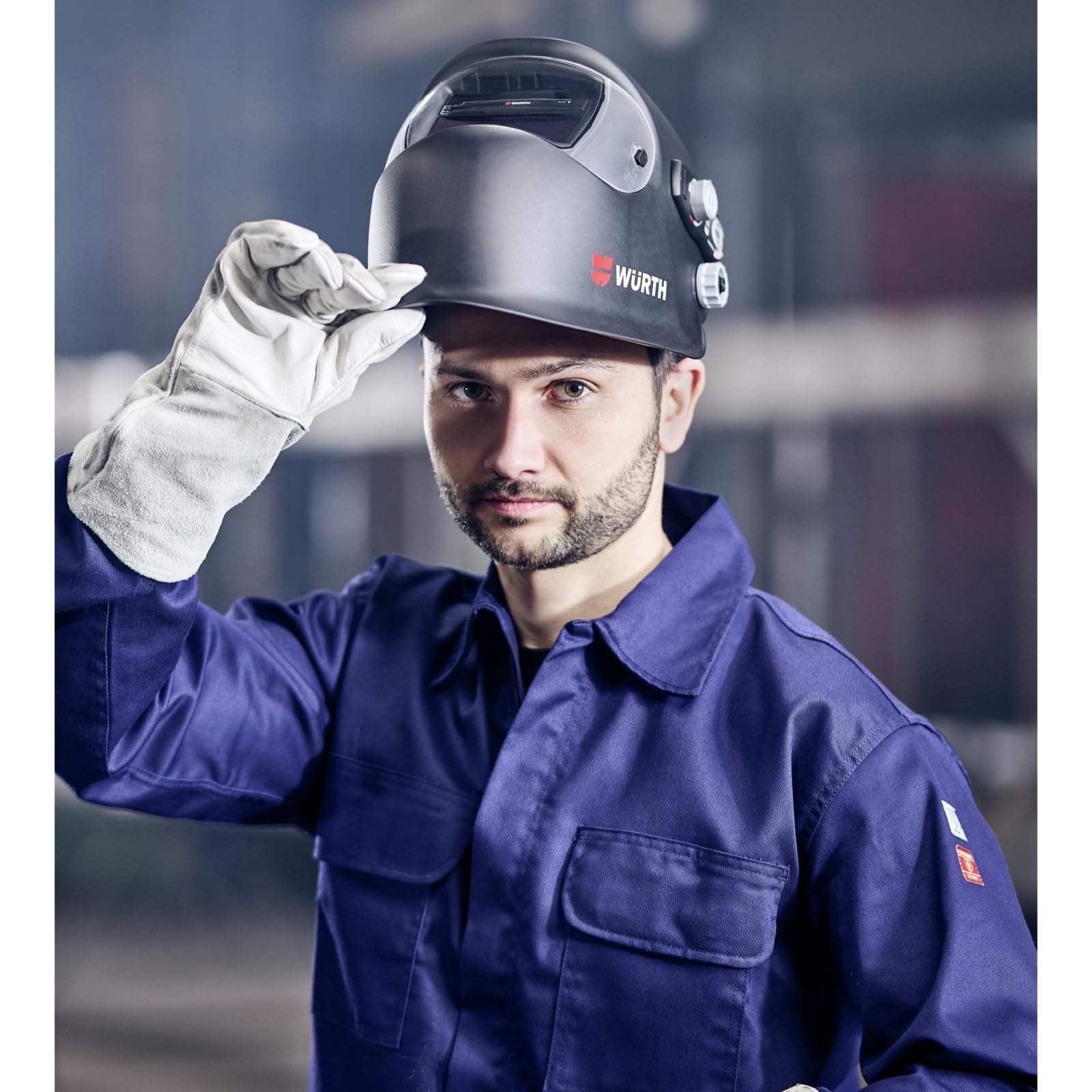 WüRTH MODYF Veste de travail Soudeur Ignifugée EN 11611, EN 11612 marine