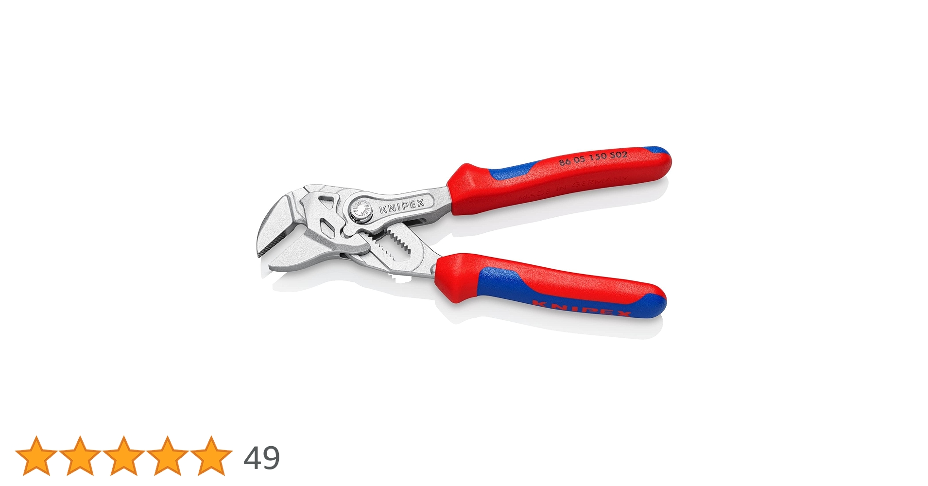 Amazon | KNIPEX プライヤーレンチ 150mm 航空機仕様 8605-150-S02