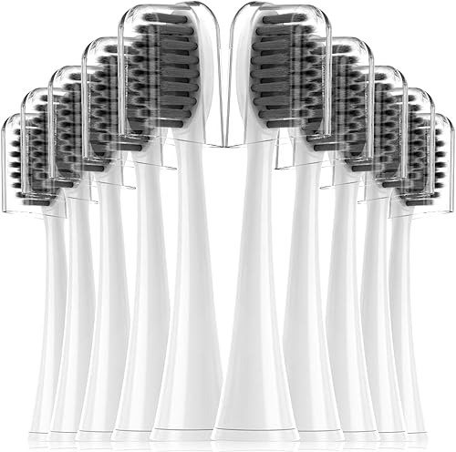 Miniatura 1 de Compatible con cabezales de repuesto para cepillo de dientes eléctrico para adultos Burst con tapas de cubierta antipolvo, ajuste perfecto con