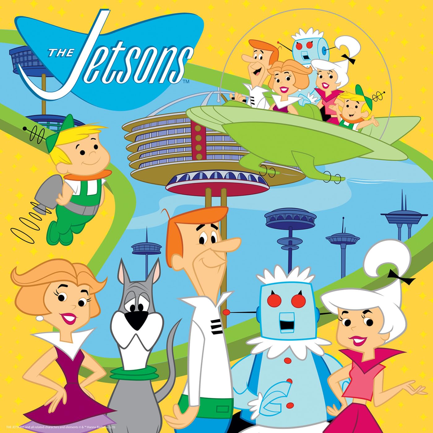 Hanna-Barbera Jetsons 500pc Puzzle | Amazon.com.br