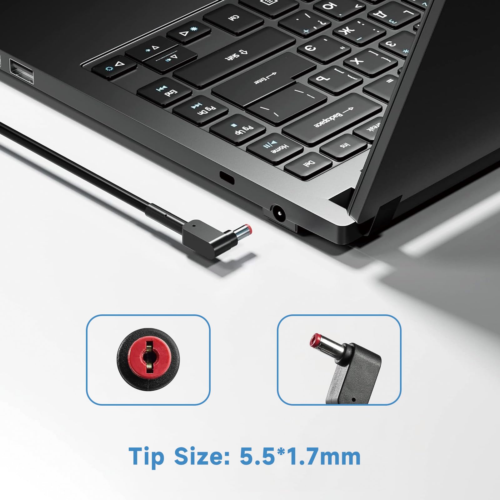 Cargador de laptop de 180 W y 135 W para Acer Nitro 5 7, Predator Helios 300 Gaming Laptop 19V 9.23A adaptador de CA
