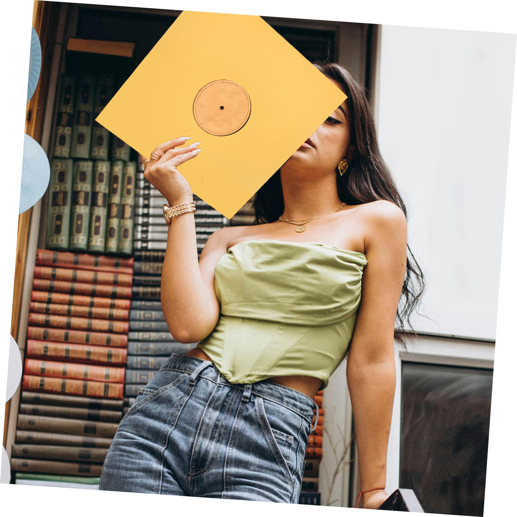 Alasum 40piezas Fundas para Discos De Vinilo De Antiestáticos y Resistentes para Álbumes para Coleccionistas De