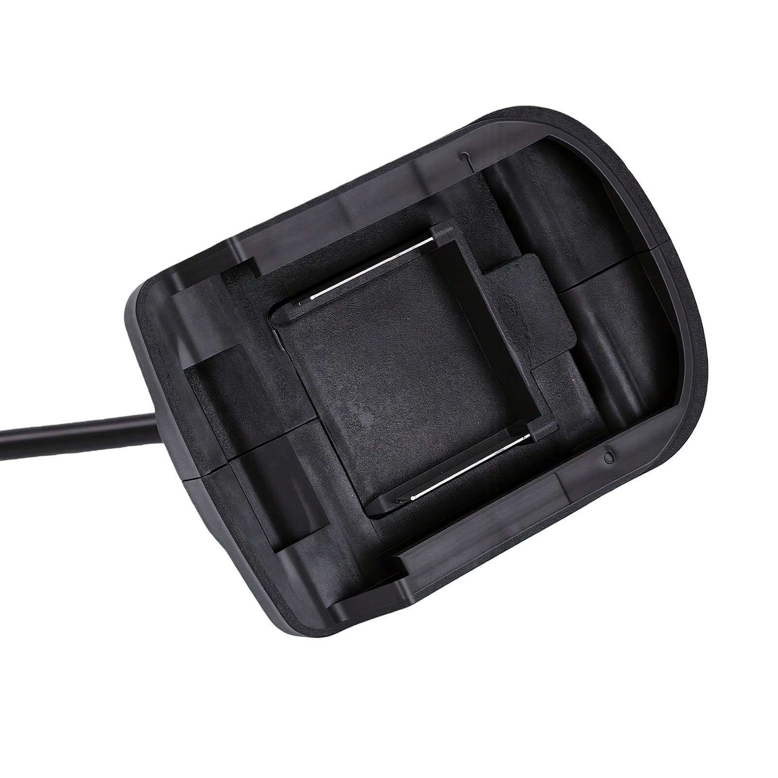 GOWENIC Sumpfpumpe 120 L/h, 5 M Hub, Tragbare Batteriebetriebene Wassertransferpumpe für Gartenbewässerung, Hochwasserschutz, Poolentwässerung mit Zwei 21-V-Batterien (EU-Stecker)