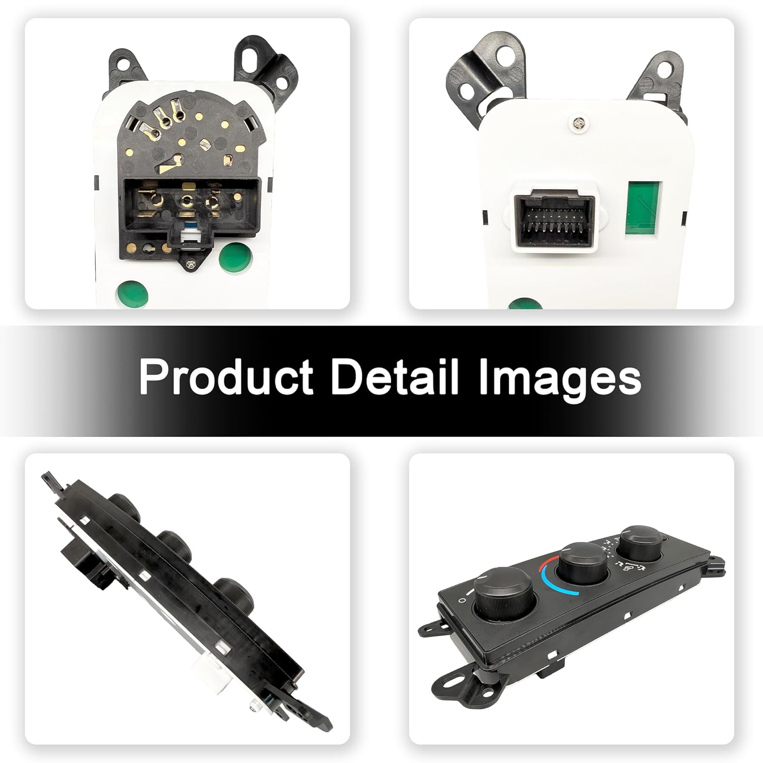 Compatible with Air Conditioning Heater Climate Control Module Compatible with Dodge Ram 3500/2500/1500 & Dakota 2005-2011, Replaces 55057078AA,55057078AB,55057079AB 55057079AA P55057079AB,P55056754AB
