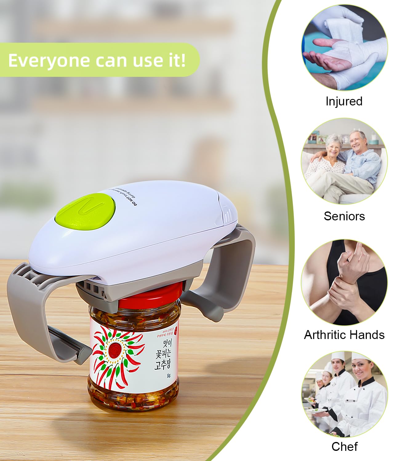 Apri Scatole Elettronico Apriscatole Automatico APRISCATOLE ELETTRICO AUTOMATICO PER USO DOMESTICO SICURO E A BATTERIA In Cucina Apri Barattolo Elettrico Apriscatole Elettrico Per Barattoli