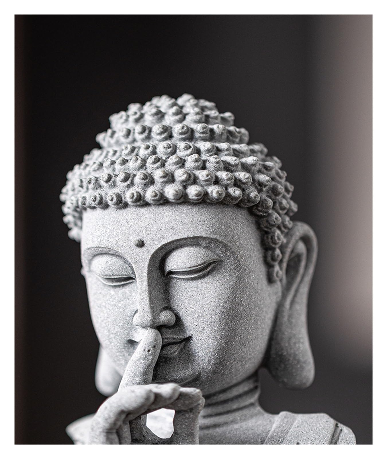 Bürodekoration Chinesische Buddha-Statue-Ornamente, Stein-Aquarium-Landschaftsbau, Garten-Desktop, Teezimmer-Dekorationen, Tee-Haustiere Wohnzimmertischdekoration