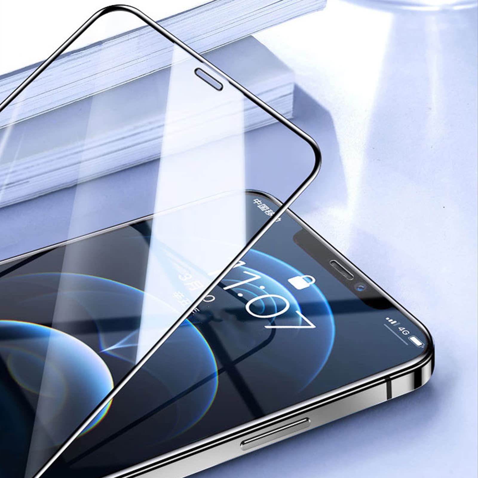 Amazon | ミラーフィルム アップル アイフォン 12 フィルム 専用 鏡