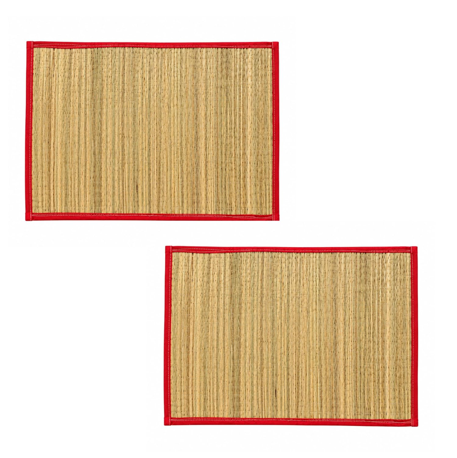 Salvus APP SOLUTIONS Natural Kusha Grass Handcrafted Pooja Floor Mat Asan | Small Sacred Prayer Mat for Pooja, Meditation & Yoga | Traditional Woven Kusha Grass Sitting Mat. (2)-picture-21