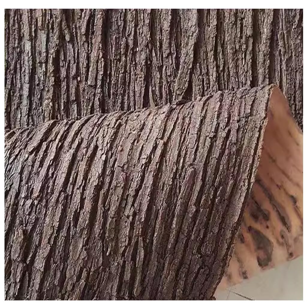 Synthetic Bark Landscaping Tree Bark Sheets Garden Projects Faux Bark Faux Trees and Indoor Decor Realistic Tree Bark Texture for Crafts(1X1m)