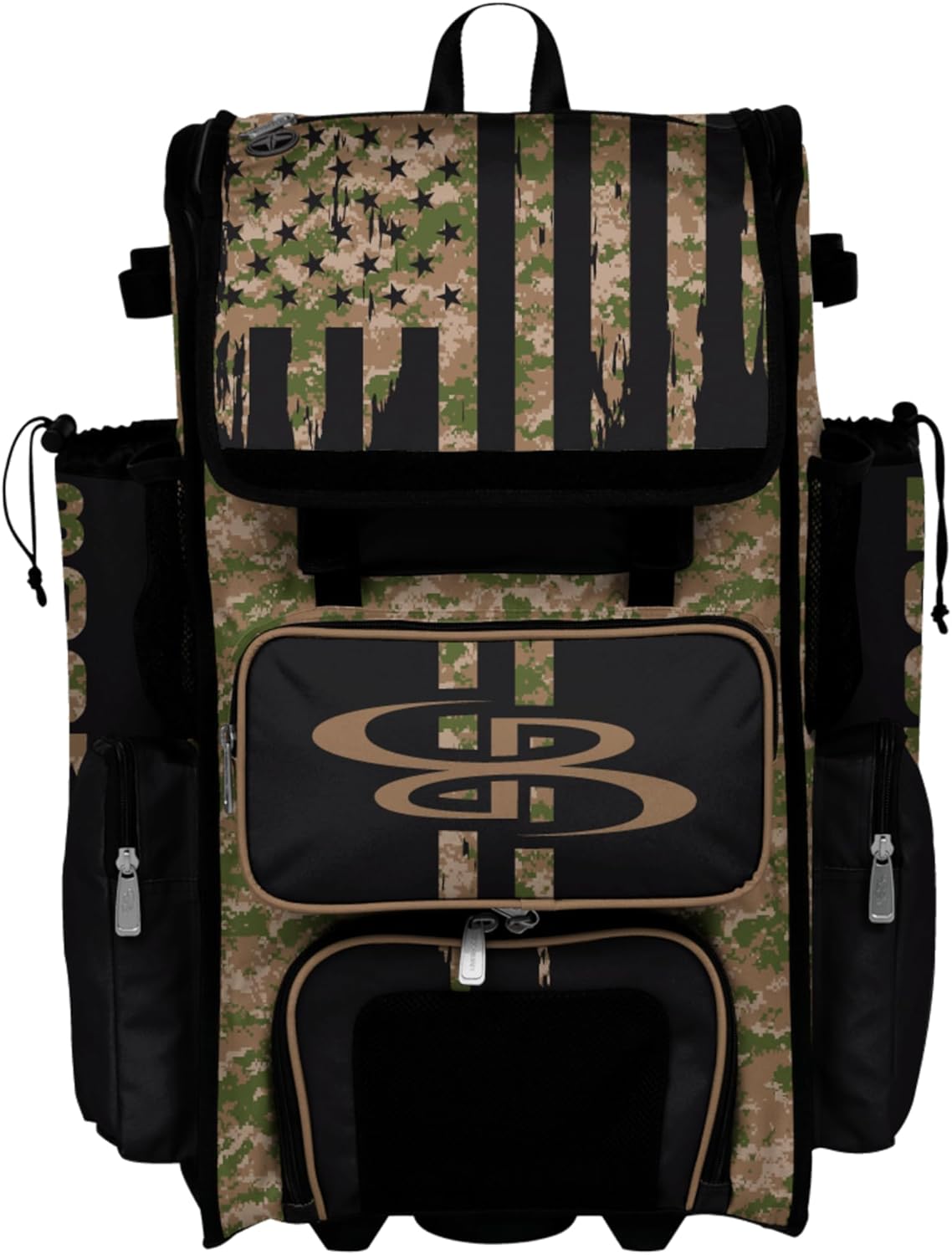 Boombah Superpack Hybrid Rolling Bat Bag Wheeled