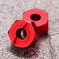 Vista 4 de Adaptador de cubo hexagonal de rueda de aleación de 0.472 in para 16207 16208 16209 16210 para H16BM H16GT H16DR H16 1/16 Series RC Car Upgrades Part