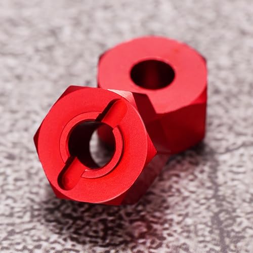 Miniatura 4 de Adaptador de cubo hexagonal de rueda de aleación de 0.472 in para 16207 16208 16209 16210 para H16BM H16GT H16DR H16 116 Series RC Car Upgrades Part