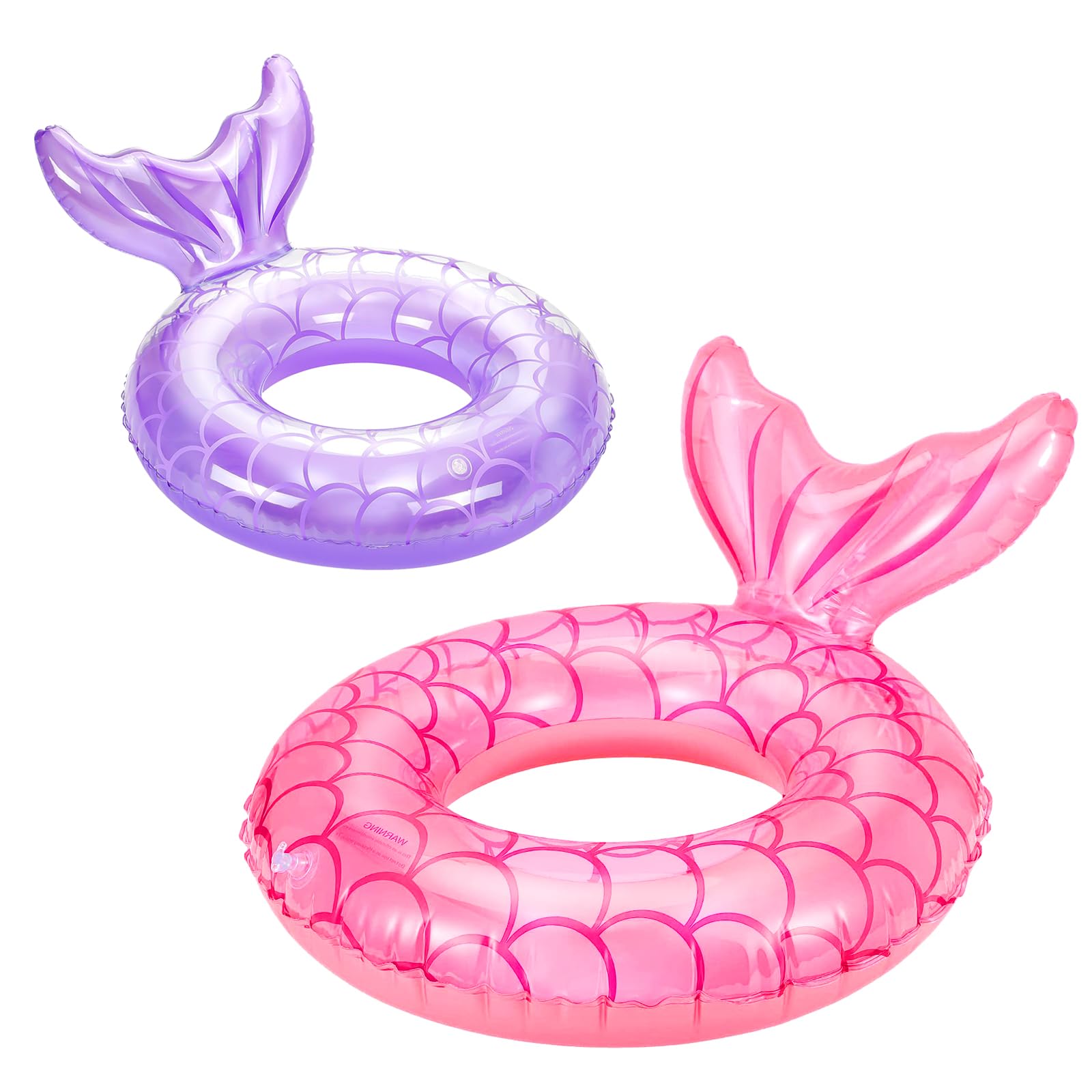 Pool Inflatables for Kids, Rubber Ring for Adult, 2pcs Swimming Ring  Inflatable Pool Toys, Pool Float Swimming Pool Inflatables for Adults Kids