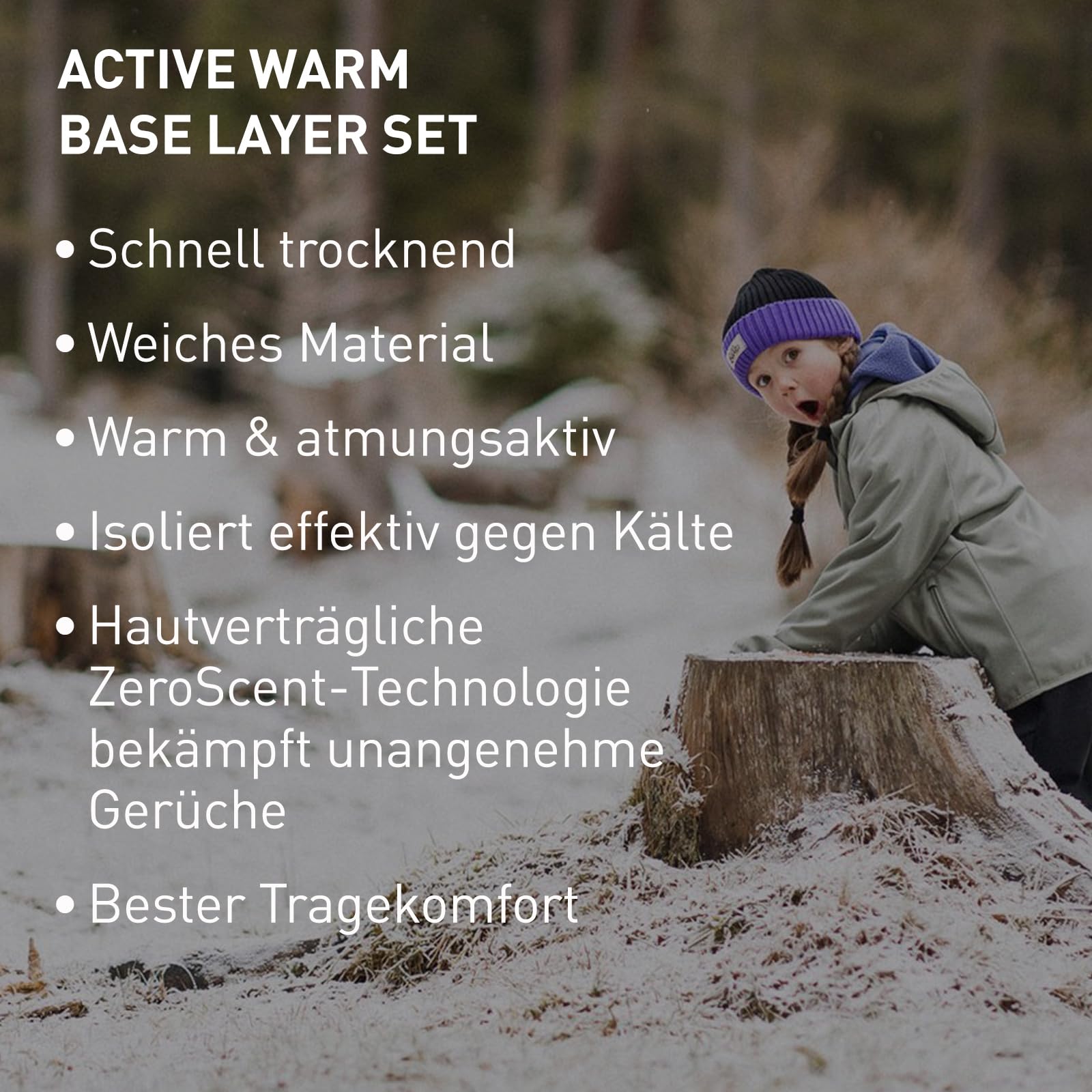 Odlo Kinder Active Warm Eco Unterwäsche Set