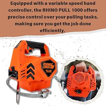 Amazon.co.jp: Mile Marker 71-1000 Rhino Pull 1000 ポータブル