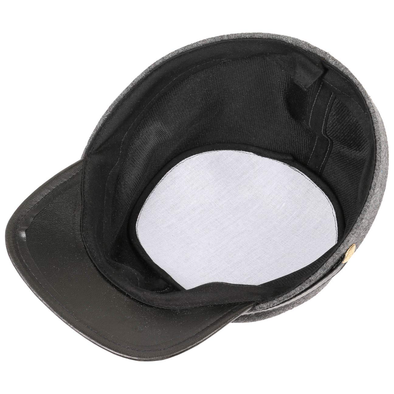 Lipodo Kepi Schildmütze Elegantes Armycap Wollmix Damen Herren Made in Italy Herbst Winter