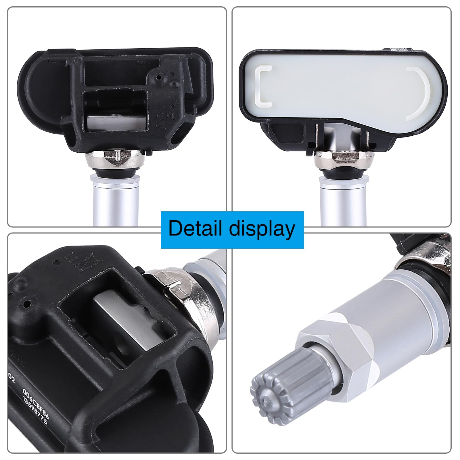 4 Stück RDK Sensoren 13598775 Für Opel - Reifendrucksensoren 433MHz Für Astra J, Insignia A, Zafira