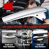 Vista 5 de FAERSI Par de manijas interiores para puerta del conductor y del pasajero Compatible con 2007 2008 2009 2010 2011 2012 2013 2014 Chevy Silverado