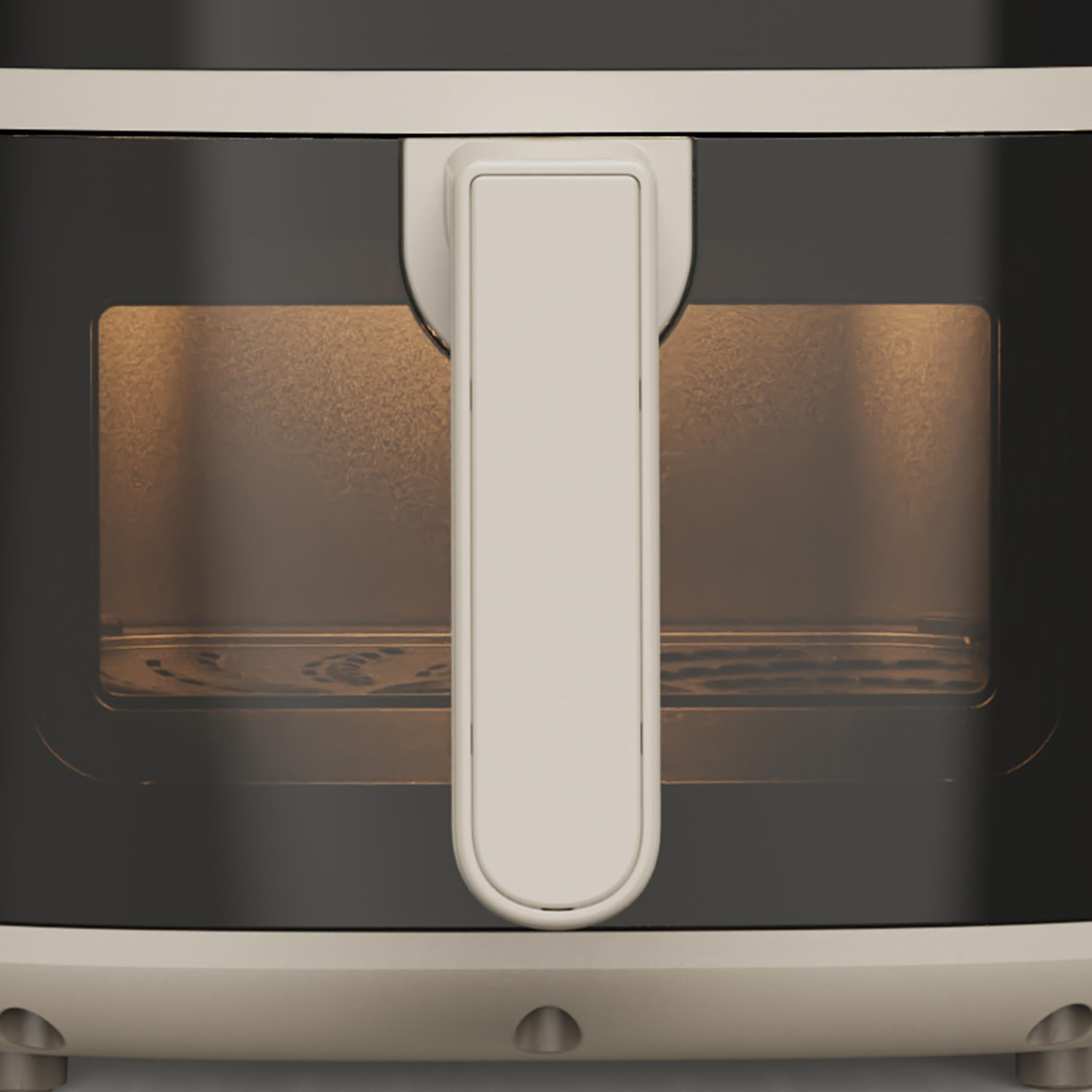 Tognana Iridea frytkownica powietrzna 6L, podwójny opór, wyświetlacz cyfrowy, timer, 80-200°C, okno, 1700 W, szampan