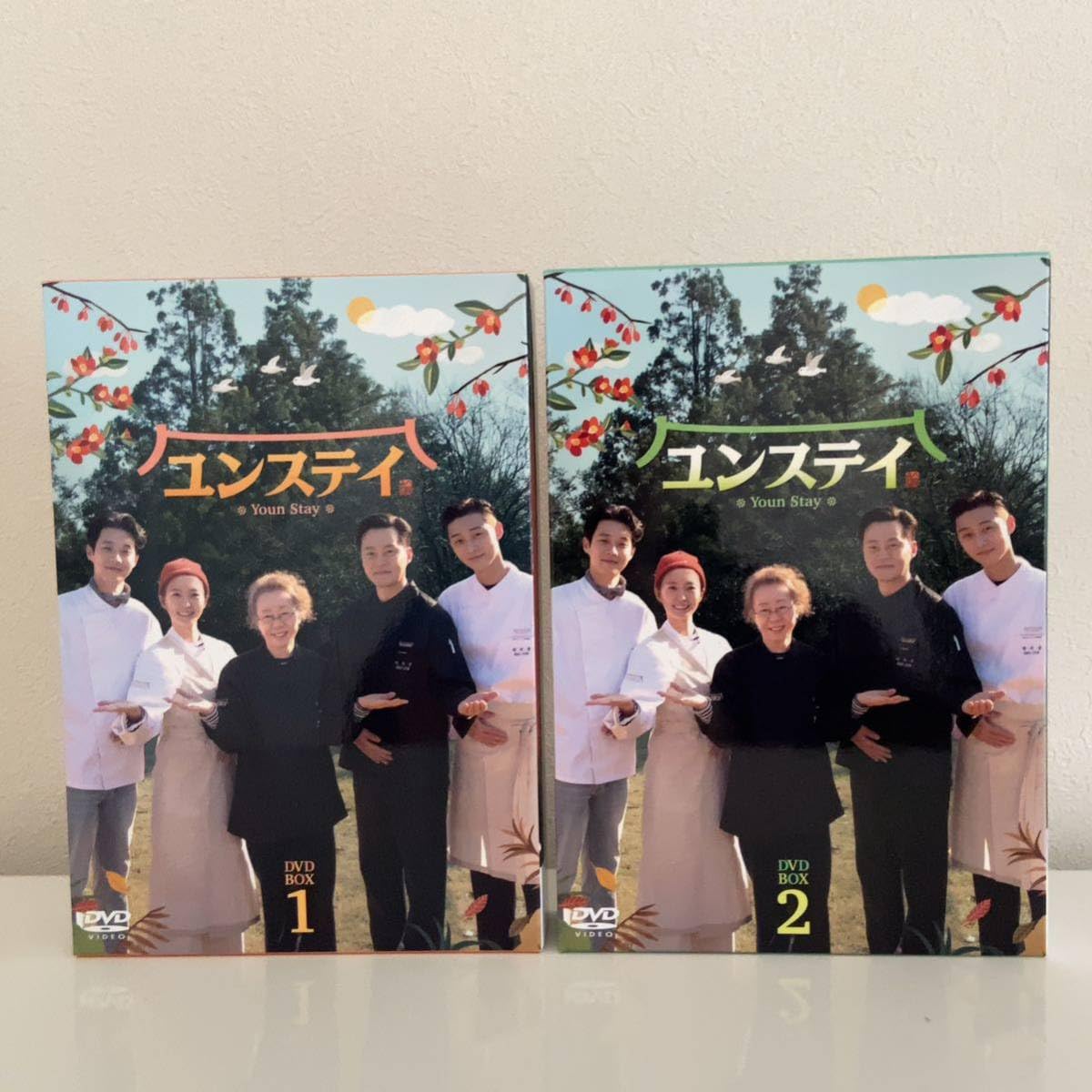 『ユンステイ』DVD-BOX1&BOX2〈各6枚組〉 ユンスティ DVD BOX 1